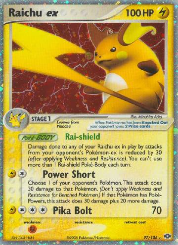 Raichu ex (97/106)