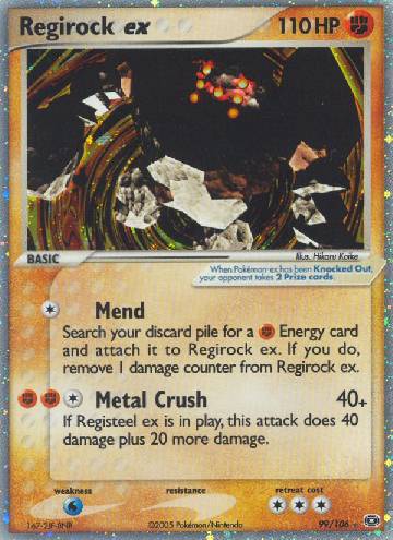 Regirock ex (99/106)