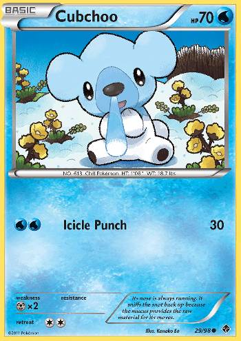 Cubchoo (29/98)