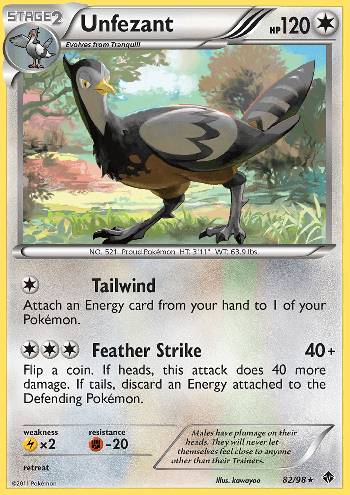 Unfezant (82/98)
