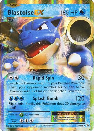 Blastoise-EX (21/108)
