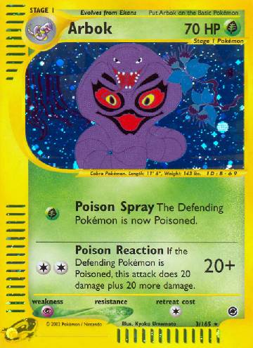 Arbok (3/165)