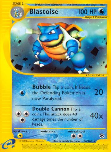 Blastoise (36/165)