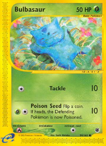 Bulbasaur (94/165) — Expedition