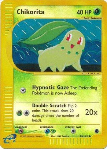 Chikorita (Reverse Holo) (99b/165)