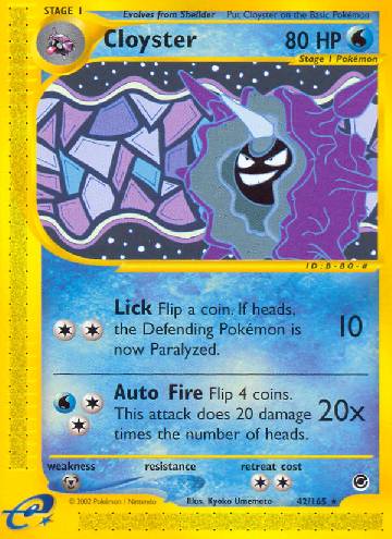 Cloyster (42/165)