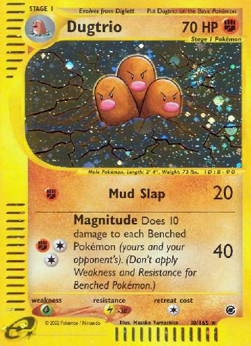Dugtrio (10/165)
