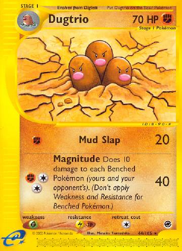 Dugtrio (44/165)
