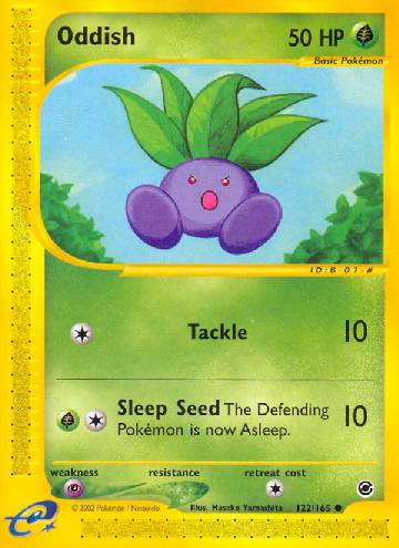 Oddish (122/165)
