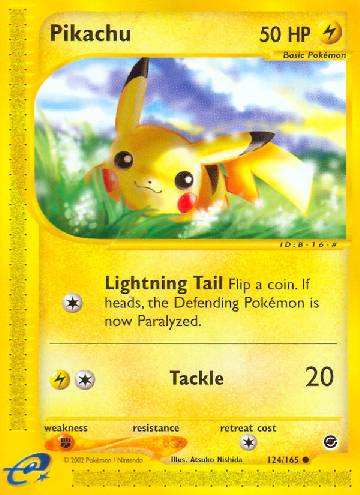 Pikachu (124/165)