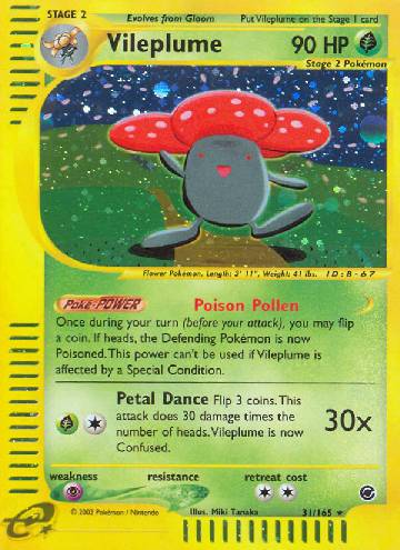 Vileplume (31/165)