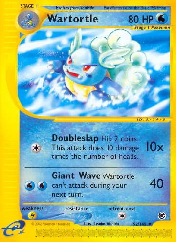 Wartortle (92/165)