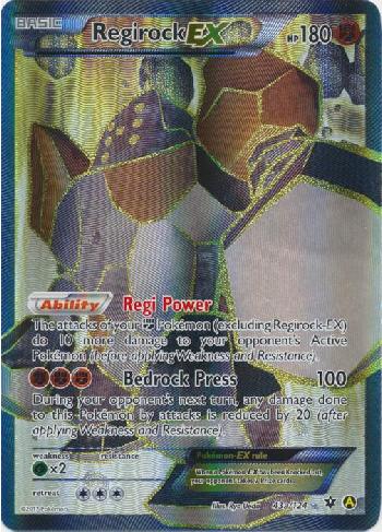 Regirock-EX (43a/124)