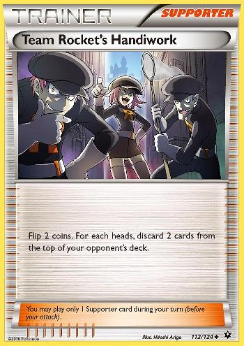 Team Rocket's Handiwork (112/124)