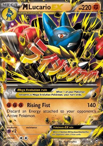 M Lucario-EX (55/111)