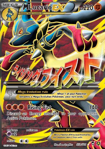 M Lucario-EX (55a/111)
