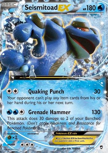 Seismitoad-EX (20/111)