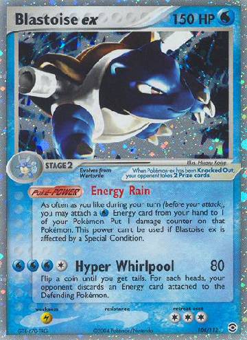 Blastoise ex (104/112)