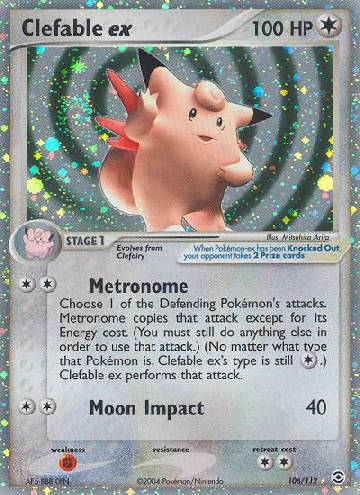 Clefable ex (106/112)