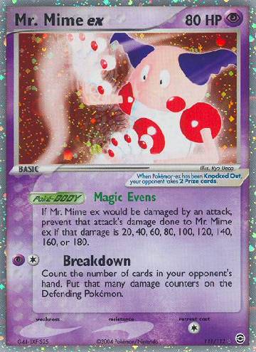 Mr. Mime ex (111/112)