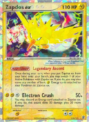 Zapdos ex (116/112)