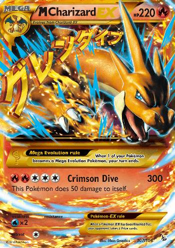 M Charizard-EX (107/106)