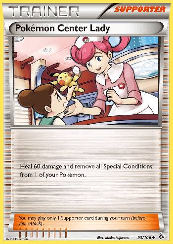 Pokémon Center Lady (93/106)