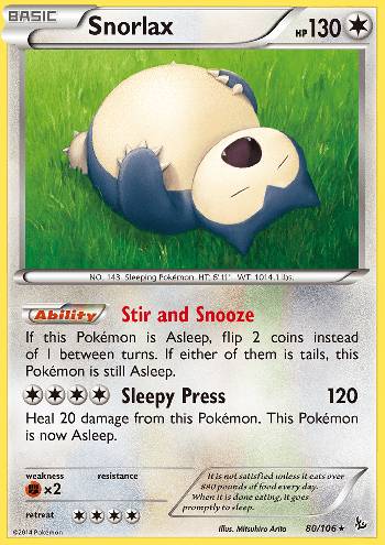 Snorlax (80/106)