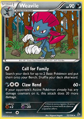 Weavile (52/106)