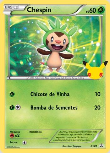 Chespin (Oversized) (XY01/25)