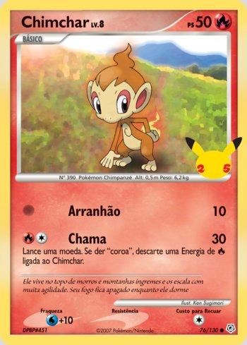 Chimchar (Oversized) (76b/25)