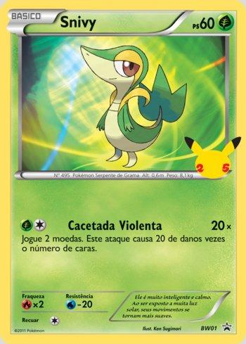 Snivy (Oversized) (BW01/25)