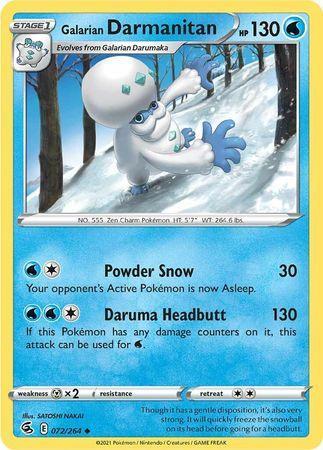 Galarian Darmanitan (72/264)