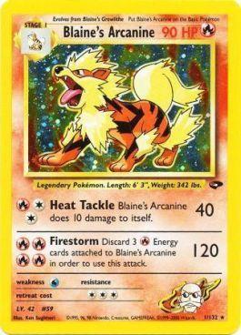 Blaine's Arcanine (1/132)
