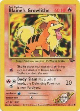 Blaine's Growlithe (62/132)