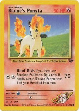 Blaine's Ponyta (64/132)
