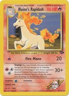 Blaine's Rapidash (33/132)