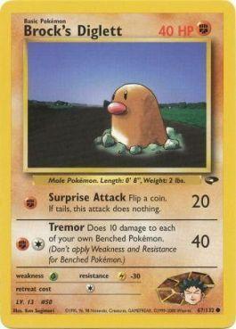 Brock's Diglett (67/132)