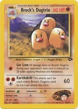 Brock's Dugtrio (22/132)