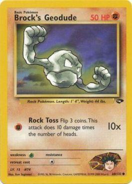 Brock's Geodude (68/132)