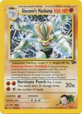Giovanni's Machamp (6/132)