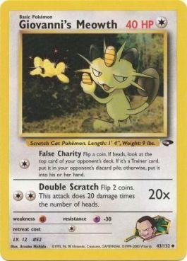 Giovanni's Meowth (43/132)