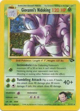 Giovanni's Nidoking (7/132)