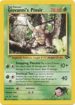 Giovanni's Pinsir (24/132)