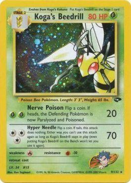 Koga's Beedrill (9/132)