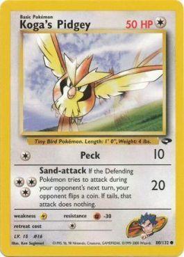 Koga's Pidgey (80/132)