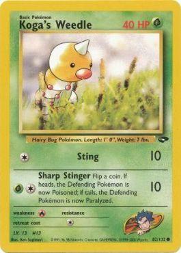 Koga's Weedle (82/132)