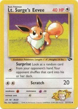 Lt. Surge's Eevee (51/132)