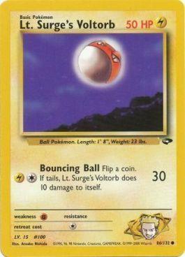 Lt. Surge's Voltorb (86/132)