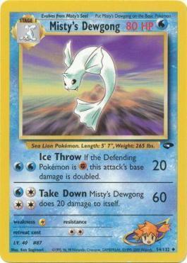 Misty's Dewgong (54/132)